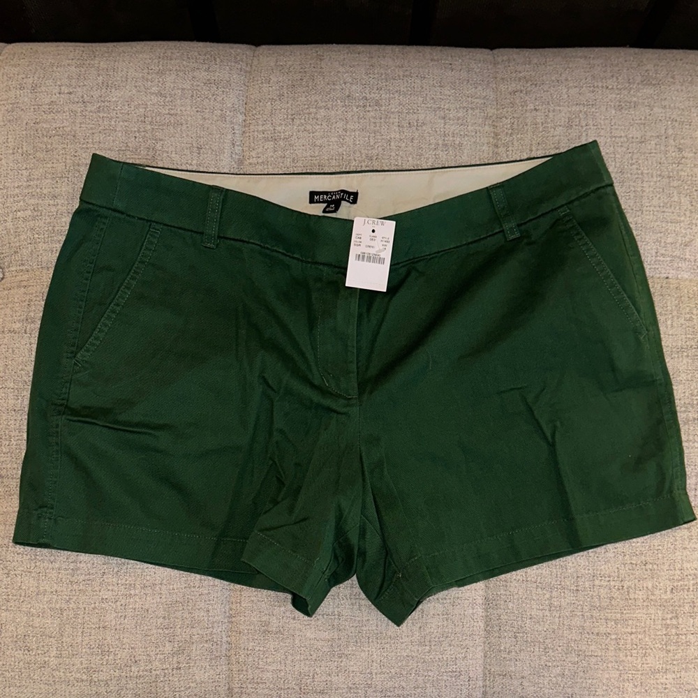 J. Crew Forest Green Women's Shorts